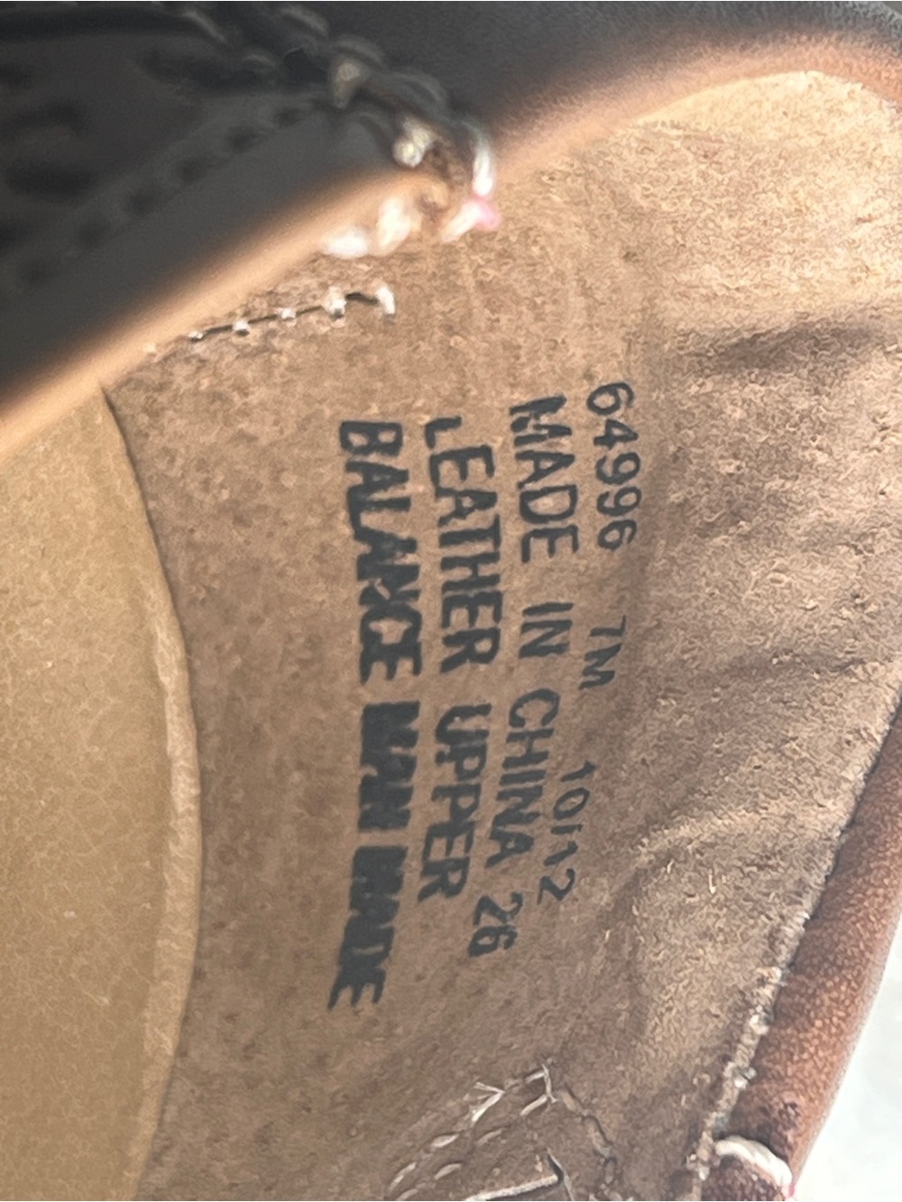 Clarks Brown Perforated Bow Ballet Flats - Picture 8 of 10